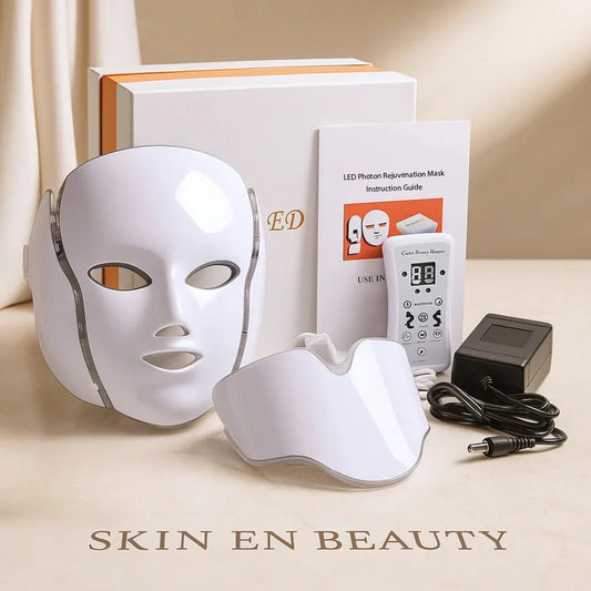 CEVORA 7-in-1 LED Face Mask - Salon Glow at Home